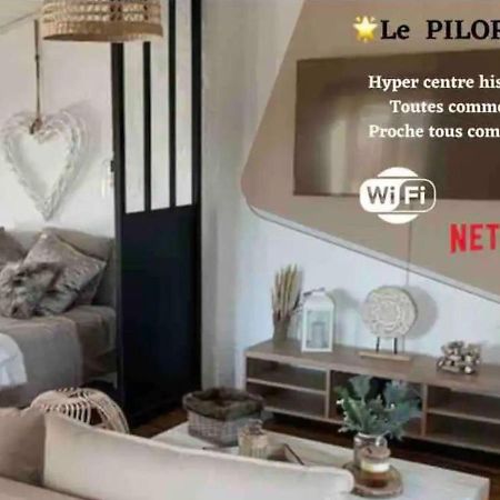 Le Pilori - Centre Historique, En Face Du Musee Du Pilori, A 2Mn A Pied De L'Hyper Centre Et Proche Toutes Commodites, Wifi-Netflix Νιόρ Εξωτερικό φωτογραφία