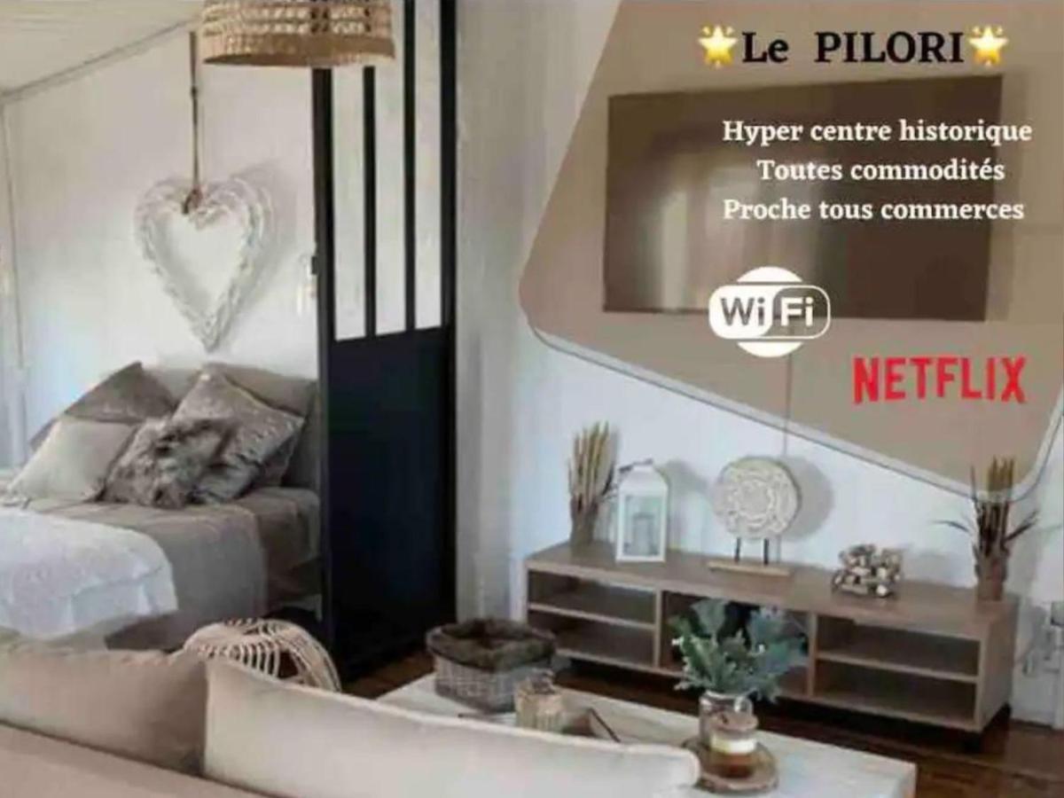 Le Pilori - Centre Historique, En Face Du Musee Du Pilori, A 2Mn A Pied De L'Hyper Centre Et Proche Toutes Commodites, Wifi-Netflix Νιόρ Εξωτερικό φωτογραφία